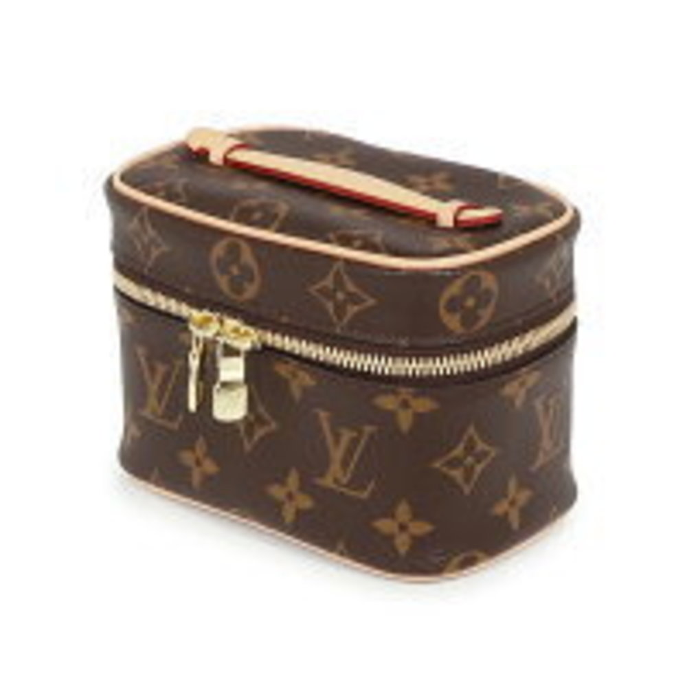 Louis Vuitton Monogram Nice Nano Brown Leather Vanity - Picture 3 of 8